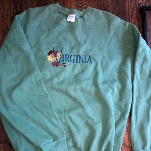 Vintage Virginia Oversized Sweatshirt